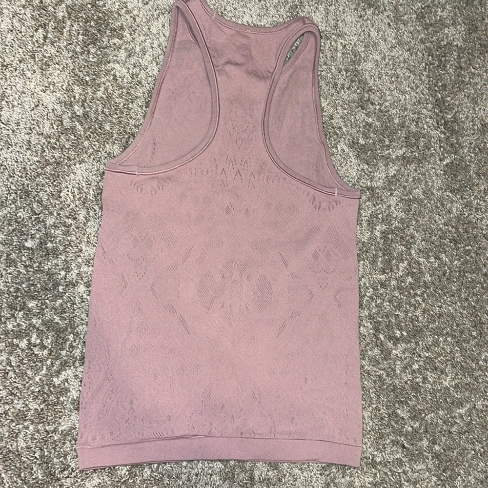 Lululemon Reveal Tank *Zen Expression Vintage Mauve Size 6? - Picture 8 of 14
